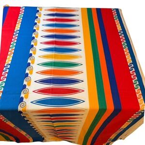 Bold Geometric Stripe Cotton Fabric – 100% Medium Weight Cotton – 2.75 Meters